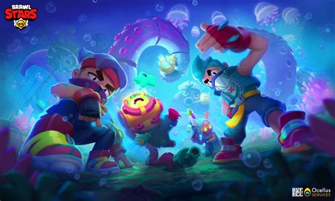 ArtStation - Brawl Stars - Season 13 Loading Screen: Deep Sea Brawl ...