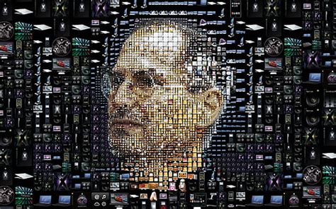 Online crop | HD wallpaper: Steve Jobs illustration with quote letter, Time is limited, Don't ...