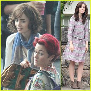 Lily Collins: ‘Love, Rosie’ Airport Scene with Jaime Winstone! | Jaime Winstone, Lily Collins ...