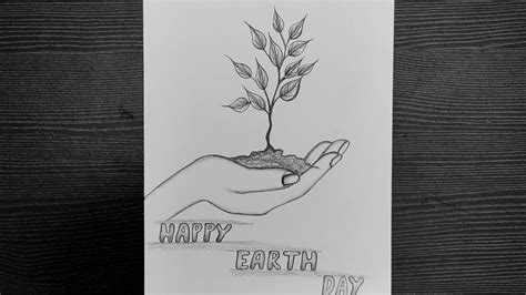 Save Plants Drawing // Save Tree Save Earth Drawing // Van Mahotsav Drawing // Pencil Drawing ...