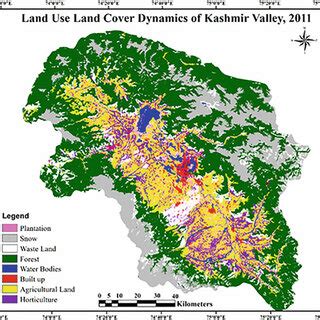 1 Map of the study area, Kashmir Valley | Download Scientific Diagram