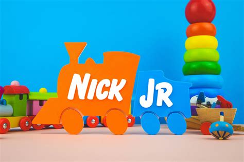 Nick Jr Train Logo 3D Printed Logo Kids Toy - Etsy