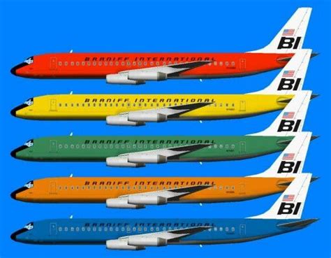 Pin on Braniff International > gets you there with flying colors