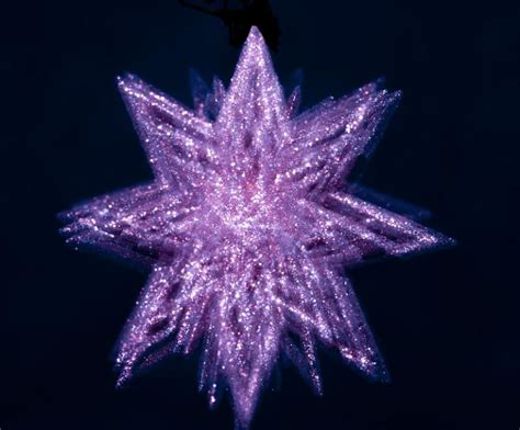 Photo of spinning purple star | Free christmas images