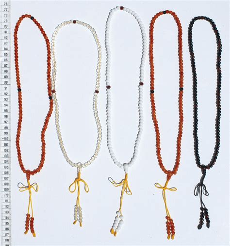 Lot 5 Buddhist prayer beads, Tibetan Buddhism - $20.00 USD - GlobeBids