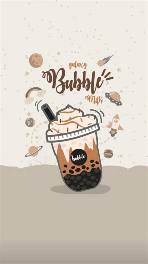 Cute Aesthetic Boba Wallpaper