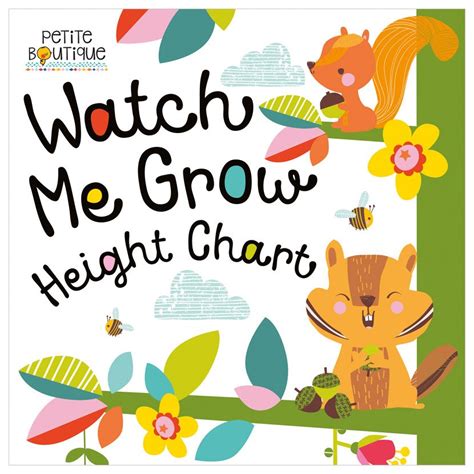 Petite Boutique Watch Me Grow Height Chart - Make Believe Ideas US