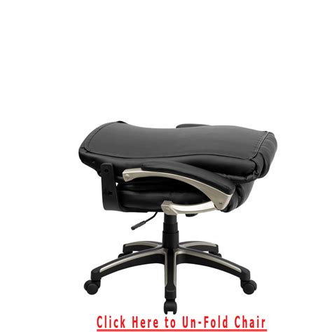 Black High Back Leather Chair BT-9875H-GG | Swivel office chair, Office ...