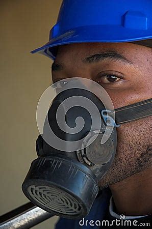 Construction Worker And Dust Mask Royalty Free Stock Photos - Image: 946208