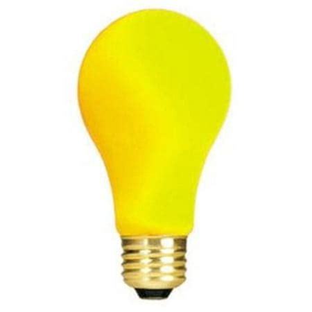 Bulbrite 106840 40 Watt 120 Volt A19 Standard Base Incandescent Light Bulb - Ceramic Yellow ...