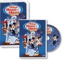 disney dvd and video newsletter -- mickey's house of villains