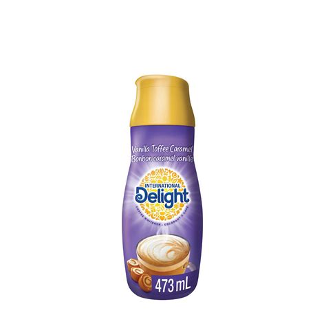 International Delight Vanilla Toffee Caramel Coffee Creamer, 473 mL ...