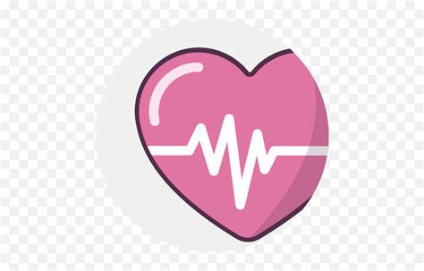 Medical Heart Electrocardiogram Free Icon Of Medicine Vol - Doctor Heart Png Emoji,Medic Emoji ...