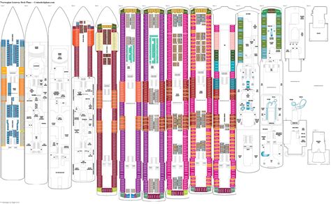 Norwegian Getaway Deck 12 Deck Plan Tour