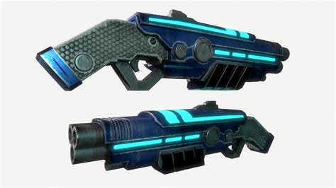 Sci Fi Shotgun 3D Model $49 - .fbx .max .obj .unknown - Free3D