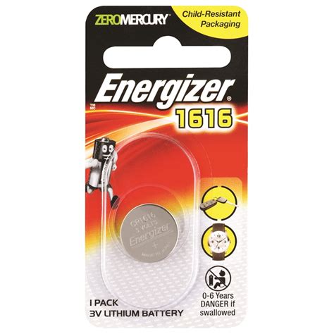 Energizer CR1616 Lithium Battery | Bunnings Warehouse