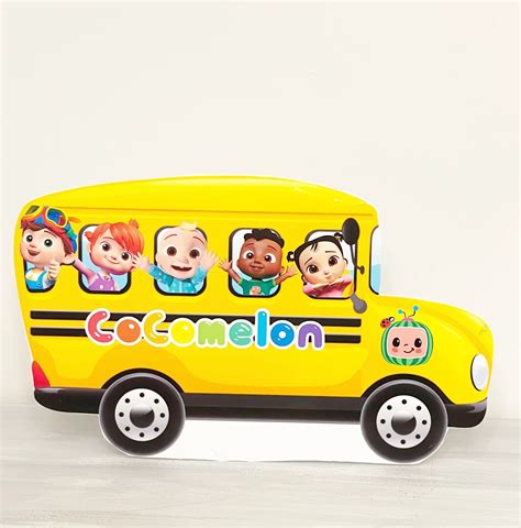 Cocomelon Bus Printable