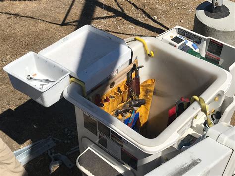 Work Shelf - Bucket Mounted (Non-Skid Surface) | Bucket Truck Parts