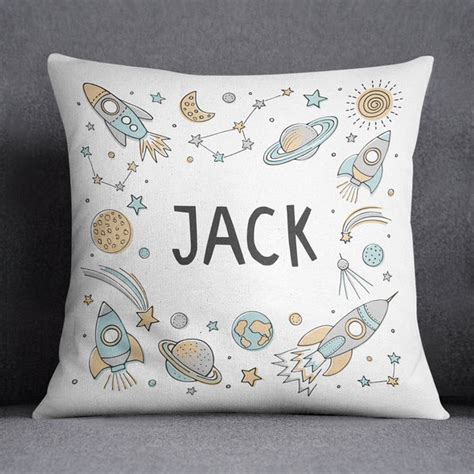 Personalised Space Cushion — Not Another Bunch Of Flowers