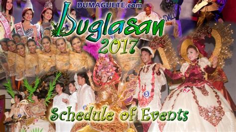 Buglasan Festival 2017 - Schedule of Events | Dumaguete City