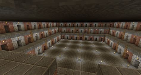 Strip mine finished! (Survival Realm) : r/Minecraft