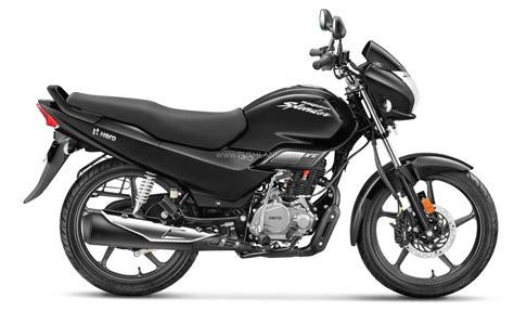 New Hero Splendor 125cc Canvas Black Price Rs 77k - Details