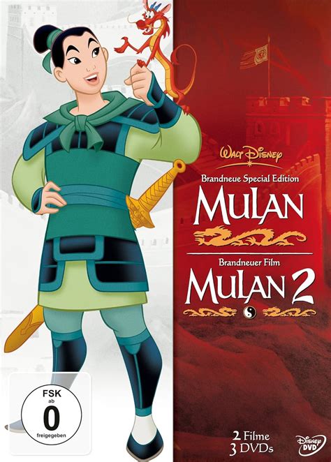 Mulan / Mulan 2 [3 DVDs]: Amazon.de: Tony Bancroft, Barry Cook, Darrell ...