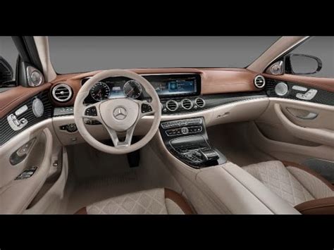 Mercedes-Benz E-Class W213 | First interior pictures - YouTube