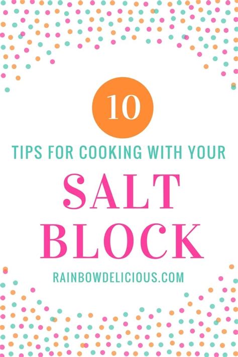 Salt Block Cooking Recipes & 10 Tips - Rainbow Delicious