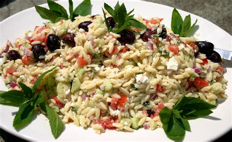 Greek Orzo Pasta Salad Bliss | Bring Me Bliss