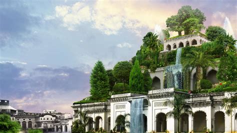 The Hanging Gardens Of Babylon Wallpapers - Wallpaper Cave