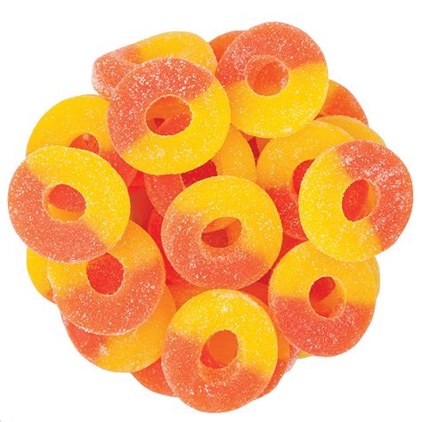 Sour Peach Rings 1000mg THC edibles delivery in LA - Kushfly