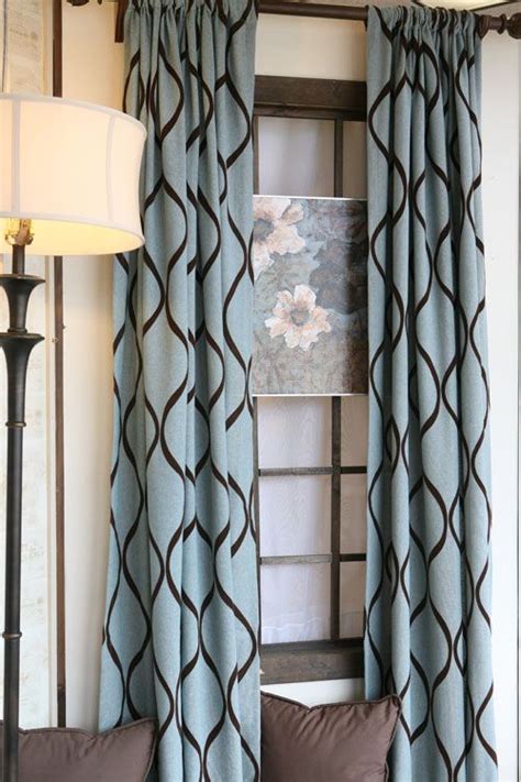 Brown And Teal Living Room Curtains | Bryont Blog
