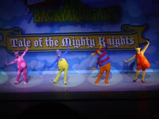 Our Three Dragonflies: The Backyardigans Live Show!!!