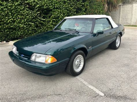 1990 Ford Mustang 5.0 LX Convertible 7-UP! Only 2390 miles! Limited Edition! - Classic Ford ...