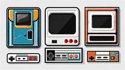 Premium AI Image | Nostalgic Retro Gaming Art