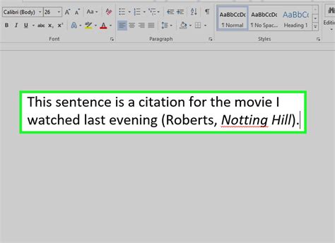 how to do mla citation for movie