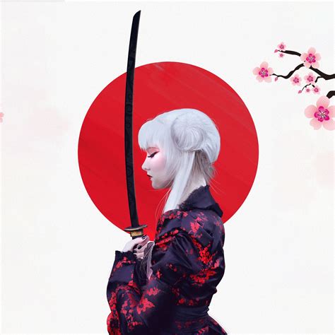2048x2048 Anime Girl Samurai Ipad Air ,HD 4k Wallpapers,Images,Backgrounds,Photos and Pictures