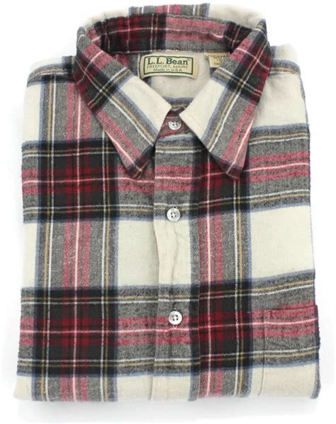 Vintage LL Bean Flannel Shirt Mens Size Large Plaid Checks Lumberjack USA Sz L | Flannel shirts ...