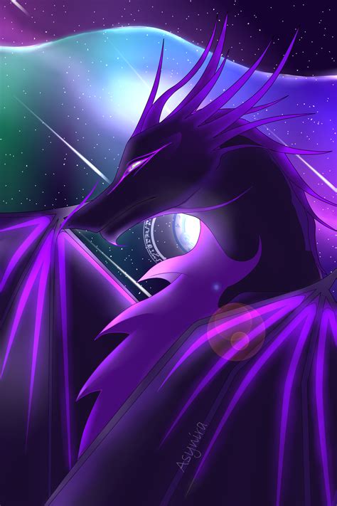 Purple Dragon by AsyniraStar on DeviantArt