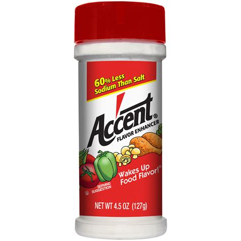 Accent® Flavor Enhancer 4.5 oz. Shaker - Walmart.com