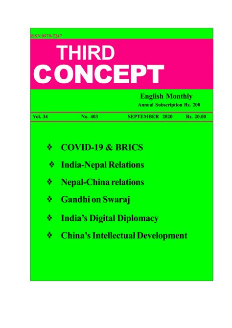 (PDF) Nepal-China Relations: Implications for India