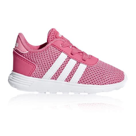 Adidas Lite Racer - Toddler Girls Running Shoes - Pink/White | Sportitude Kids