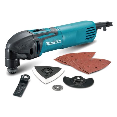 Makita TM3000CX7 320W Powered Multi Tool Kit with accessories and Carry ...