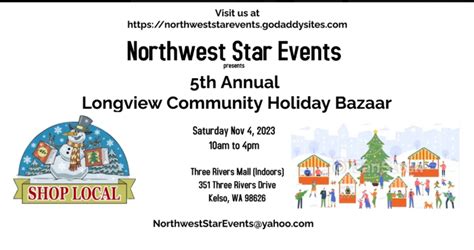 5th Annual Longview Community Holiday Bazaar — Curious and Curiouser