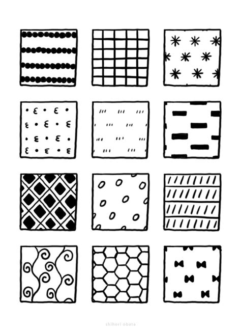 100+ Fun, Easy Patterns to Draw | Easy patterns to draw, Simple ...