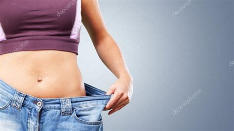 Weight Loss Woman — Stock Photo © billiondigital #118717194