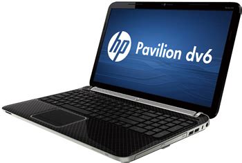 TechNeez: HP Pavilion dv6-6b00/CT standard line (Espresso Black) specs