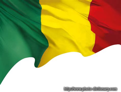 Mali flag - photo/picture definition at Photo Dictionary - Mali flag ...