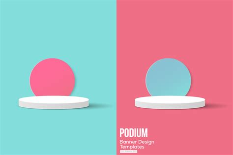 Podium Banner Design Templates Graphic by jamandesign360 · Creative Fabrica